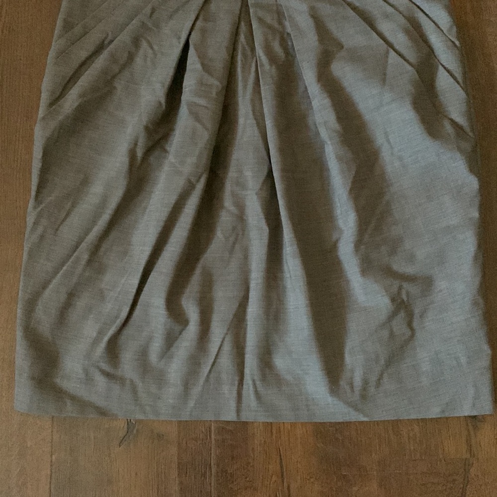 Brand new fancy grey pleated women’s dress skirt size 2 - Picture 3 of 7